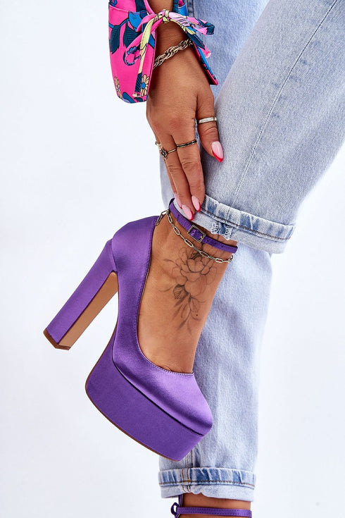 Escarpins talon large model 176430 Step in style